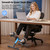 RYGEO Folding Pedal Exerciser Mini Exercise Bike Under Desk Bike for Arms and Legs Workout, Portable Desk Bike Peddler Machine for Sedentary Officer & Seniors