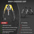 Twister Arm Trainer, 3 in 1 Hydraulic Power Chest Workout Equipment with Ab Roller Wheels and Hooks, Adjustable 22-440lbs Arm Trainer for Men Women, Home Gym Equipment for Full Body Strength Training