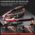 Twister Arm Trainer, 3 in 1 Hydraulic Power Chest Workout Equipment with Ab Roller Wheels and Hooks, Adjustable 22-440lbs Arm Trainer for Men Women, Home Gym Equipment for Full Body Strength Training