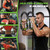 Vanlgs Twister Arm Trainer for Men, Chest Workout Equipment 5-Level Adjustable (40-130lb) with Ergonomic 27° Targets Biceps/Clip/Thigh, Portable Exerciser for Home Gym Travel Fitness, Green