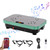 Vibration Plate Exercise Machine: TISSCARE Vibrating Plates for Weight Loss and Lymphatic Drainage, 400lbs Shake Plate Whole Body Workout Platform for Home Fitness Fat Burner Gifts（Green）