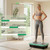 Vibration Plate Exercise Machine: TISSCARE Vibrating Plates for Weight Loss and Lymphatic Drainage, 400lbs Shake Plate Whole Body Workout Platform for Home Fitness Fat Burner Gifts（Green）