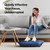 MERACH Vibration Plate Exercise Machine, Curved Vibration Plate for Lymphatic Drainage Weight Loss, Vibrating Plate with Real-Time Calorie Tracking on LED Display, Workout Equipment for Home Women Men