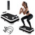 Linear Vertical Vibration Plate Exercise Machine, 50‑60Hz Whole Body Platform w/ Push‑Up Handles, 120 Speeds, 3mm Amplitude for Bone Strength, Lymphatic Drainage & Muscle Recovery, 330lbs Capacity