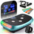 Lifepro Rumblex 4D Curved Vibration Plate Exercise Machine — Triple Motor, 7 Modes & 60 Speeds Vibrating Platform Machine — Full Body Vibration Plate for Lymphatic Drainage & at Home Workout