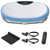 MERACH Vibration Plate Exercise Machine, 4D Whole Body Workout Vibrating Platform for Lymphatic Drainage Weight Loss Muscle Activation, Home Fitness Equipment with Bluetooth Light Pull Cord