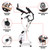FitDesk Standing Exercise Bike Desk 3.0, Adjustable Height Indoor Cycling Trainer with Laptop Tray, Portable Stationary Fitness Desk for Home Office, Foldable Workstation, Supports 300 lbs