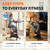 FLEXISPOT Exercise Bike with 2D Desktop, Space Saving Under Desk Bike with Removable Desk, Stationary Bikes Upright Indoor Bikes with 8 Level Magnetic Resistance Upgraded Pro Flywheel, V9 Black