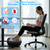 XIHEIMA Vibration Plate Exercise Machine for Lymphatic Drainage, Whole Body Fitness Workout Equipment Stand Shake Board Sport Gym for Weight Loss Fat Burner for Women Men (Black)