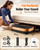 Vibration Plate Exercise Machine for Weight Loss and Lymphatic Drainage - 330lb Vibrating Platform for Home Gym Workout, Full Body Shaker Pilates Equipment with 2 Bands for Women and Men - Gold
