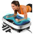 Vibration Plate Exercise Machine for Weight Loss and Lymphatic Drainage - 330lbs Capacity Vibrating Platform for Home Gym Workout, Full Body Shaker Pilates Equipment with Loop Bands for Women and Men