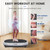 EILISON FitMaxx 3D XL Vibration Plate Exercise Machine - Whole Body Workout Vibration Platform w/Loop Bands - Lymphatic Drainage Machine for Weight Loss, Shaping, Recovery (Fitmaxx Silver)