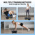 Homesy Vibration Plate Exercise Machine, Vibrating Plate for Lymphatic Drainage, Full Body Shake Platform Board for Home Fitness and Fat Burning, Sport Gym Equipment for Women Men, Black