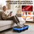 Vibration Plate Exercise Machine, 130 Levels Shake Fitness Vibrating Platform for Lymphatic Drainage Weight Loss, Bluetooth Fat Burner for Women Men, Blue