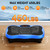 Vibration Plate Exercise Machine, 130 Levels Shake Fitness Vibrating Platform for Lymphatic Drainage Weight Loss, Bluetooth Fat Burner for Women Men, Blue
