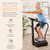 Lifepro Rhythm Vibration Plate Exercise Machine — 99 Speeds & Heart Rate Monitor Whole Body Vibration Platform Machine for Lymphatic Drainage with Handles — Standing Vibrating Platform for Home Gym