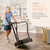 Lifepro Rhythm Vibration Plate Exercise Machine — 99 Speeds & Heart Rate Monitor Whole Body Vibration Platform Machine for Lymphatic Drainage with Handles — Standing Vibrating Platform for Home Gym