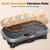 AXV Vibration Plate Fitness Platform Exercise Machine Vibrating Shaking Full Body Shaker Workout Vibrate Stand Shake Board Sport for Weight Loss Fat Burner for Gym Home Office