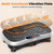 AXV Vibration Plate Fitness Platform Exercise Machine Vibrating Shaking Full Body Shaker Workout Vibrate Stand Shake Board Sport for Weight Loss Fat Burner for Gym Home Office