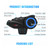 Maxto M3 Motorcycle Bluetooth Helmet Headset Intercom Waterproof Sony Lens WiFi Video Recorder 