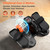 ESL Under Desk Elliptical - Portable Leg Exerciser with Pedal Strap for Seniors, Compact Seated Elliptical with Remote Control, LCD Display Electric Elliptical