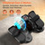 ESL Under Desk Elliptical - Portable Leg Exerciser with Pedal Strap for Seniors, Compact Seated Elliptical with Remote Control, LCD Display Electric Elliptical