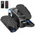 Under Desk Elliptical Machine Elliptical Leg Exerciser as Seen on TV for Senior with Remote Control Portable Quiet Electric Seated Pedal Exerciser with 12 Adjustable Speed