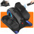 Under Desk Elliptical Machine for Senior Mini Elliptical Leg Exerciser with Remote Control Portable Electric Seated Foot Pedal Exerciser for Home Office