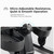 Sunny Health & Fitness Smart Under-Desk Elliptical Trainer, Mini Pedal Equipment for Senior Low-Profile Workout, Cycle Cardio Training at Home/Office, Free SunnyFit App Bluetooth Connect - SF-E324029