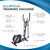 Stamina Elliptical Trainer 1704 - Elliptical Training Machine with Smart Workout App - Compact Standing Elliptical Machine for Home Workout - Up to 250 lbs Weight Capacity