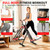 HOWHAI Air Walker Exercise Machine, 30" inch Stride Space Walker Elliptical Trainer for Home Use, Low-Impact Elliptical Cross Trainers Compact Steppers for Men and Women Full-Body Cardio & Leg Toning