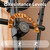 TANTISY Elliptical Machine for Apartments and Homes 8 Levels of Magnetic Resistance for a Whisper-Quiet Workout. Includes Pulse Rate sensors,15.5-inch Stride, and Supports Users up to 400 pounds