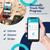 Cubii JR1, Under Desk Elliptical, Bike Pedal Exerciser, Seated Elliptical, Work from Home Fitness, Mini Elliptical Machines for Home Use, Exerciser for Seniors, Desk Exercise, Aqua…