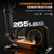 TOUSAINS ET3 Adjustable Stride Elliptical | 16-18" | 32 Resistance Levels | Quiet Bluetooth Cardio for Home Gym | 265 lbs