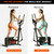 TOUSAINS ET3 Adjustable Stride Elliptical | 16-18" | 32 Resistance Levels | Quiet Bluetooth Cardio for Home Gym | 265 lbs