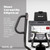 Elliptical Exercise Machine by Sole Fitness, Home Workout Equipment for Cardio, Running, and Walking, Adjustable Stride Length, 13.3" Touch Screen, Bluetooth, and Tablet Holder (Sole E95S)