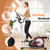 ANCHEER Elliptical Exercise Machine, Elliptical Trainer for Home Gym, Exercise Equipment 500Lbs Max Weight, Ultra-Silent Elliptical Machine, with Pulse Rate Grips, LCD & Smooth Resistance Levels