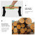 Wood push up bars Parallettes bars Anti-slip Handstand Bars for Calisthenics, Fitness, Floor workouts Solid Wood with Sturdy Metal Bracket, Support 600 LBS