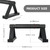 Wood push up bars Parallettes bars Anti-slip Handstand Bars for Calisthenics, Fitness, Floor workouts Solid Wood with Sturdy Metal Bracket, Support 500 lbs