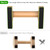 Parallettes Bars, Wood Push Up Bars Handstand Bar with Non-Slip Base, Wooden Calisthenics Equipment for Home Fitness Training, Push Up Stands Handle for Floor Workouts, Supports 600 lbs