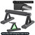 SELEWAERE Metal Parallettes Floor Workout Push Up Handles Non-Slip Pushup Bars Handstand Bars for Calisthenic Fitness Sturdy Steel Tubing with NBR Foam Covered Grip, Load up to 600 lbs
