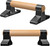 SELEWARE Wood Push up Bars Parallettes Bars Anti-Slip Handstand Bars for Calisthenics, Fitness, Floor Workouts Solid Wood with Sturdy Metal Bracket, Support 600 lbs 10 * 6.5 * 4 inch