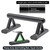 SELEWAERE Metal Parallettes Floor Workout Push Up Handles Non-Slip Pushup Bars Handstand Bars for Calisthenic Fitness Sturdy Steel Tubing Structure with Matte Paint Finish, Load up to 600 lbs