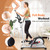 ANCHEER Elliptical Exercise Machine, Elliptical Trainer for Home Gym, Exercise Equipment 500Lbs Max Weight, Ultra-Silent Elliptical Machine, with Pulse Rate Grips & Smooth Resistance Levels