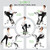 BARWING Folding Exercise Bike, Foldable Upright Stationary Bike for Home Gym, Indoor Cycling Bike with 16-Level Adjustable Magnetic Resistance, 6.6 LBS Flywheel, 350LB Capacity, with APP