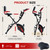 BARWING Stationary Exercise Bike for Home Workout, 5 IN 1 Foldable Indoor Cycling Bike for Seniors, 350LB Capacity, 16-Level Magnetic Resistance, Comfortable Seat Backrest
