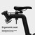 Peloton Exercise Cross Training Bike, Indoor Stationary Spin Bike for Home Workouts, Space-Friendly Exercise Equipment for Cardio and strength Workout & Indoor Cycling