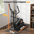 Niceday Elliptical Exercise Machine, Elliptical Machine for Home Use, Magnetic Elliptical Trainer with 18IN Stride, 16 Resistance Levels, 400LBS Loading Capacity, Support Kinomap APP Black