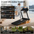14% Treadmills for Home with Handle, 3 in 1 Portable Treadmill with Incline, Foldable Treadmill with Three Screen, 12 Preset Programs, 400LBS