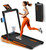 Treadmill with Speaker, 6-in-1 7.5MPH Foldable Treadmill for Home with App Compatible, Walking Pad with 10% Incline, LED Display, 3.0HP Brushless Drive, 350 LB Weight Capacity, 12 HIIT Programs